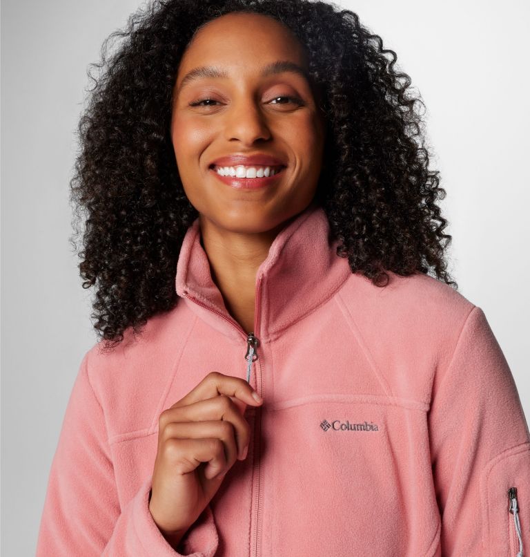 Women's Fast Trek II Fleece Jacket | 629 | L, Color: Pink Agave, image 5