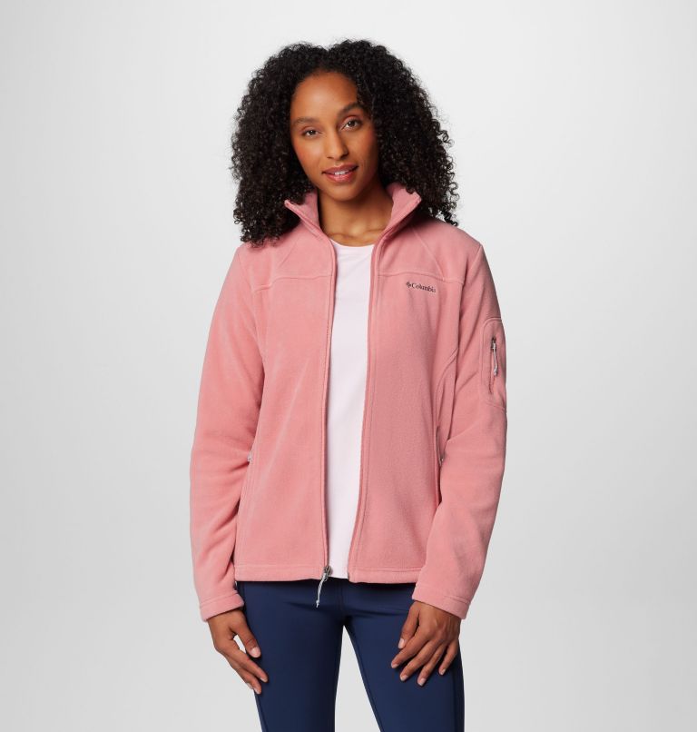 Women's Fast Trek II Fleece Jacket | 629 | L, Color: Pink Agave, image 8