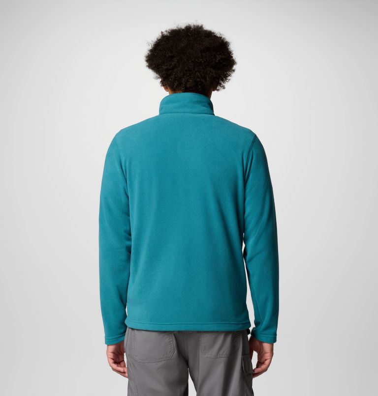 Men's Fast Trek Light Full Zip Fleece, Color: River Blue, image 2