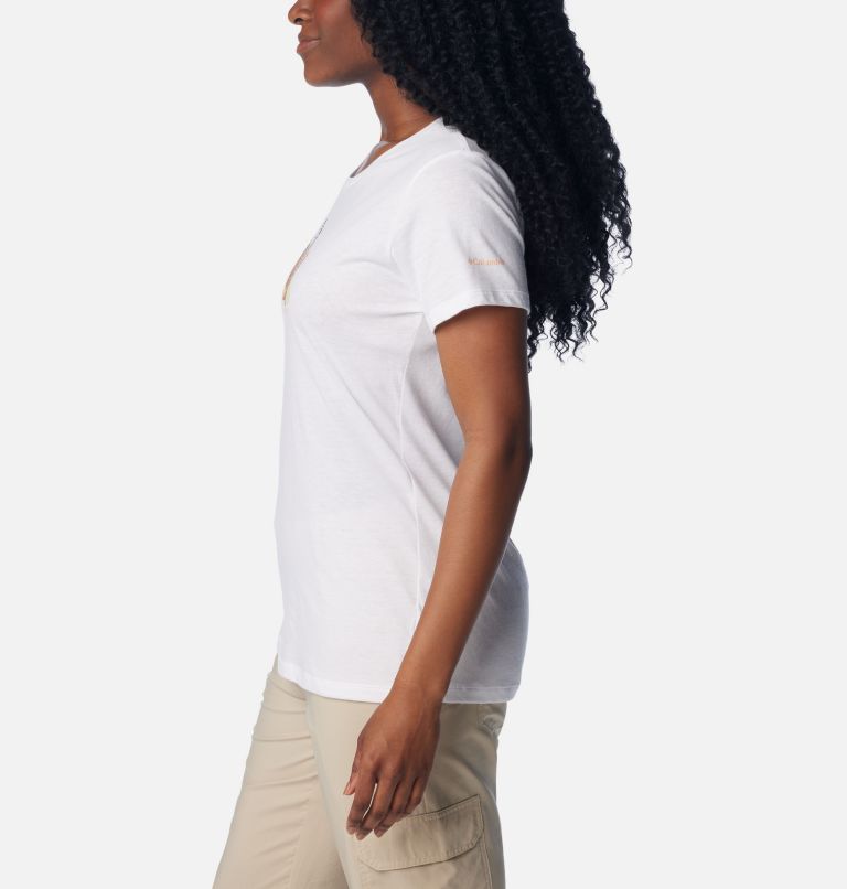 Daisy Days Graphic T-Shirt für Frauen, Color: White, Happier Outdoors, image 3