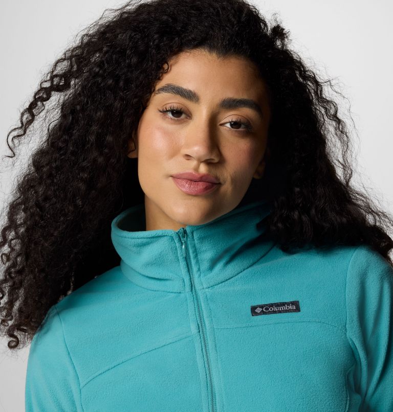 Forro polar con media cremallera Lake Aloha para mujer, Color: Teal, image 4