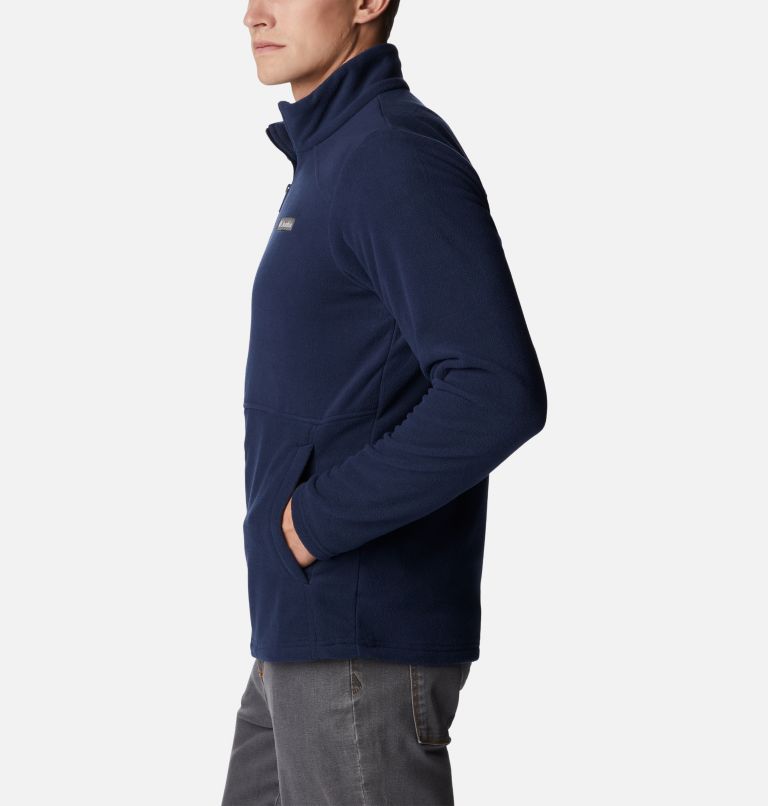Men's Castle Dale Full Zip Fleece Jacket - Tall, Color: Collegiate Navy, image 3