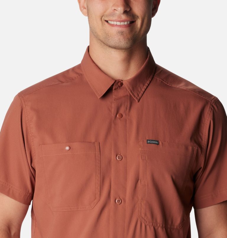 Chemise Manches Courtes Silver Ridge Utility Lite Homme, Color: Auburn, image 4