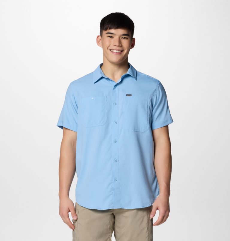 Chemise Manches Courtes Silver Ridge Utility Lite Homme, Color: Ripple Blue, image 1