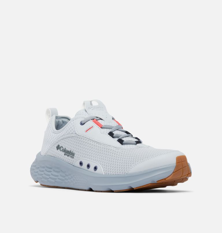 Chaussure PFG Castback pour homme, Color: Cirrus Grey, Sunset Red, image 3