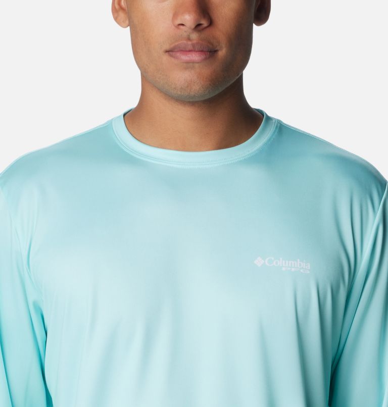 Terminal Tackle PFG Tarpon Rise Long Sleeve T-Shirt für Männer, Color: Gulf Stream, Tarpon Rise, image 4