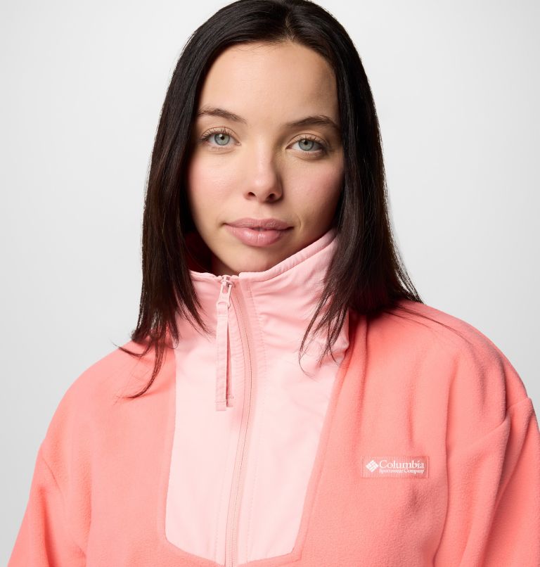Chaqueta de forro polar Sequoia Grove para mujer, Color: Alpenglow, Pink Sand, image 4