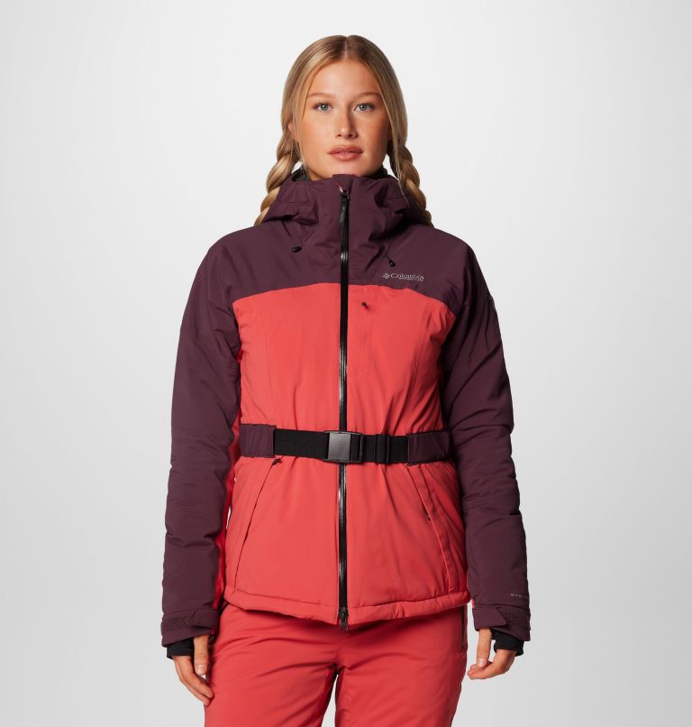 Veste de Ski Imperméable Isolée Cirque Bowl Femme, Color: Daredevil, Moonvista, image 1