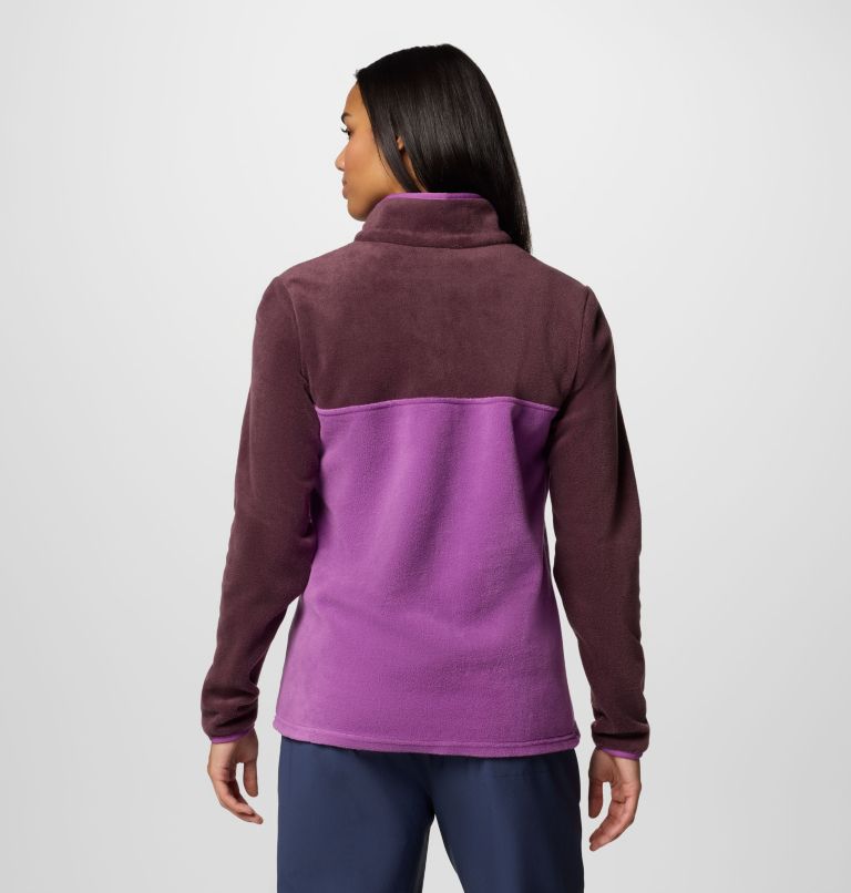 Sweat polaire pressionné Benton Springs femme, Color: Razzle, Moonvista, image 2