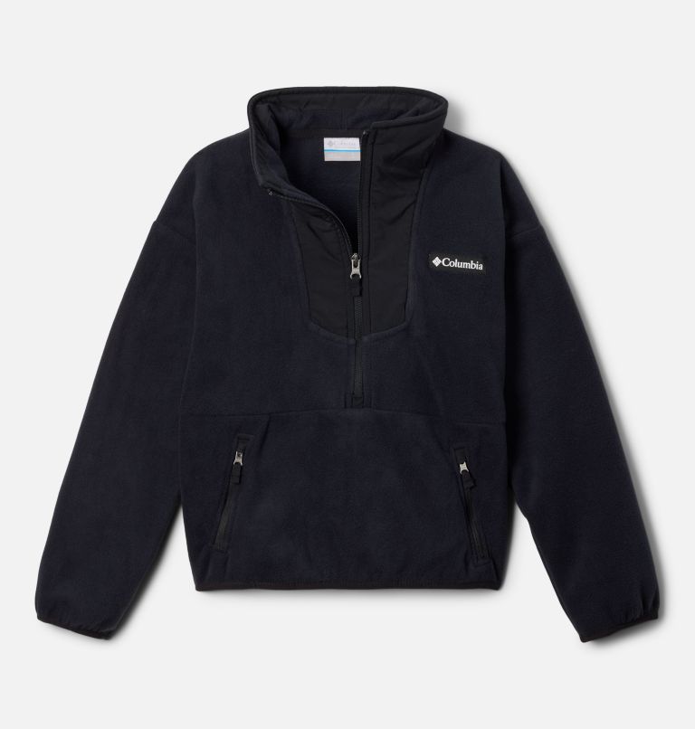 Polaire Demi-Zip Sequoia Grove Junior, Color: Black, image 1