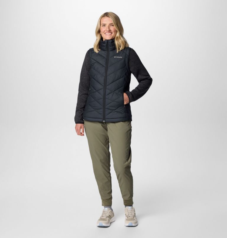 Gilet Isolé Heavenly II Femme, Color: Black, image 3