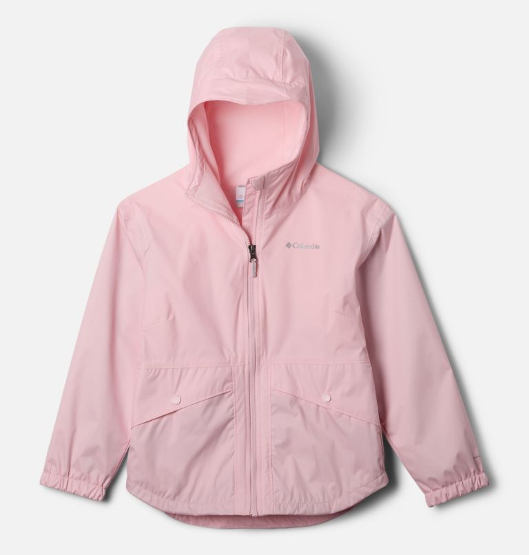 Rainy Trails III wasserdichte mit Fleece gefütterte Jacke für Mädchen, Color: Satin Pink, image 1