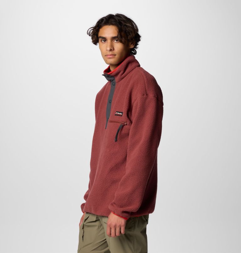Helvetia Half Snap Fleece für Männer, Color: Spice, image 4