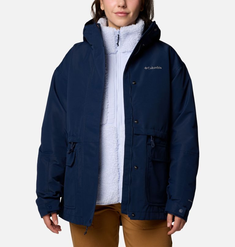 Drop Ridge II 3-in-1 wasserdichte Jacke für Frauen, Color: Collegiate Navy, image 9