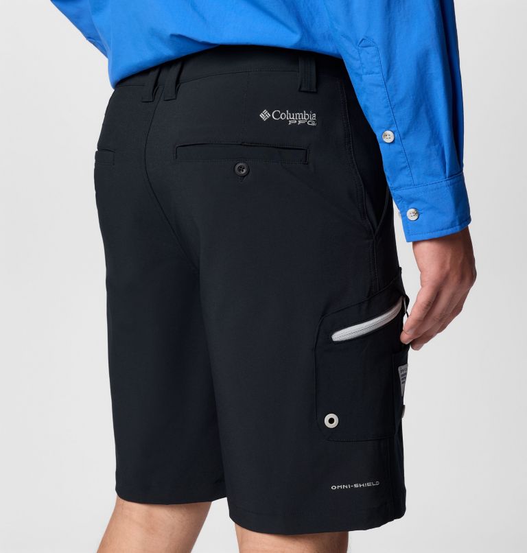 Men's Terminal Tackle II Shorts, Color: Black, Cool Grey, image 6