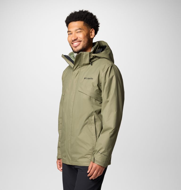 Men's Bugaboo III 3-in-1 Waterproof Jacket, Color: Stone Green, image 4