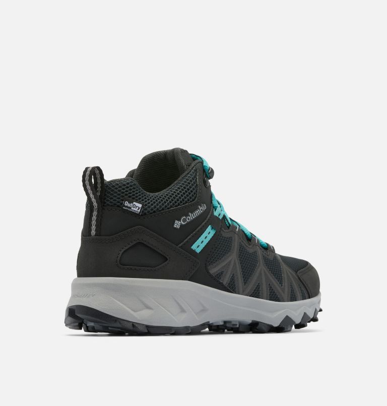 Chaussure de Randonnée Mid Peakfreak II Outdry Femme, Color: Black, Teal, image 9