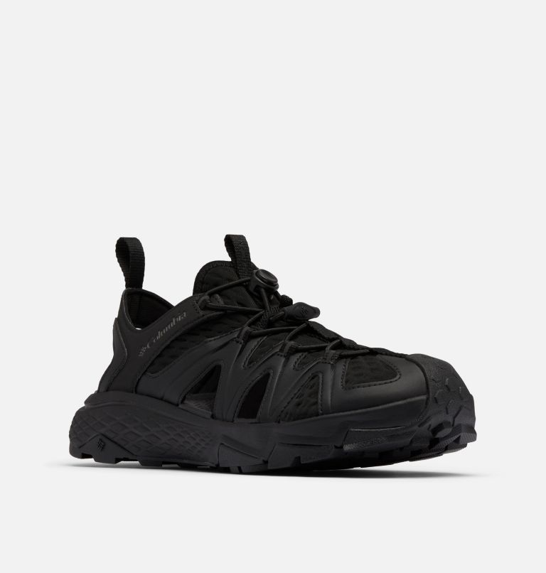 Men's Peakfreak Rush Shandal, Color: Black, Black Reflective, image 2