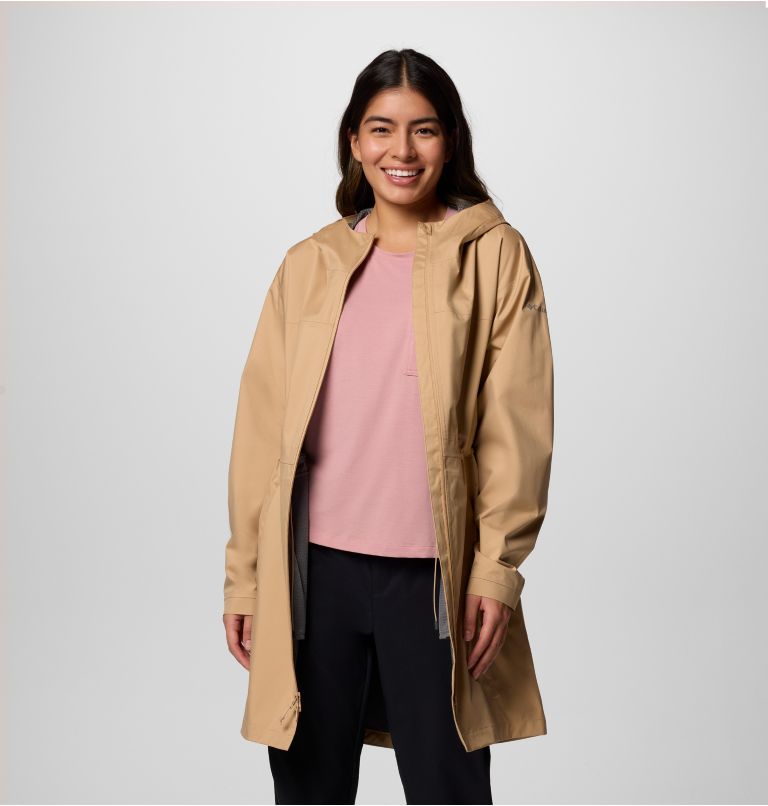 Weekend Adventure II lange wasserdichte Jacke für Frauen, Color: Canoe, image 6