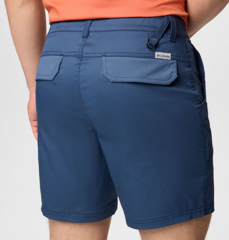 Men's Landroamer Twill Shorts, Color: Dark Mountain, image 6