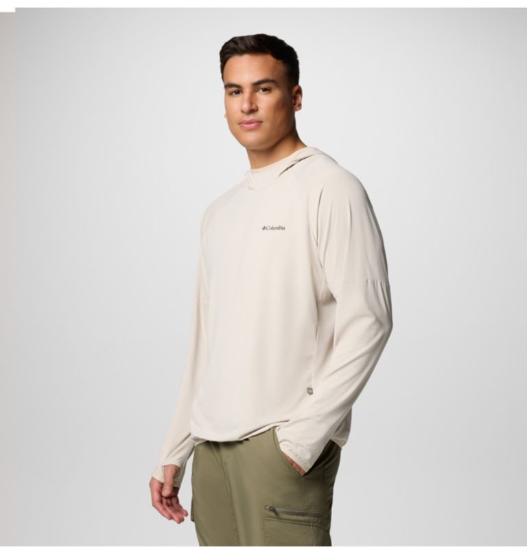 Men's Skien Valley Hoodie, Color: Dark Stone, image 4