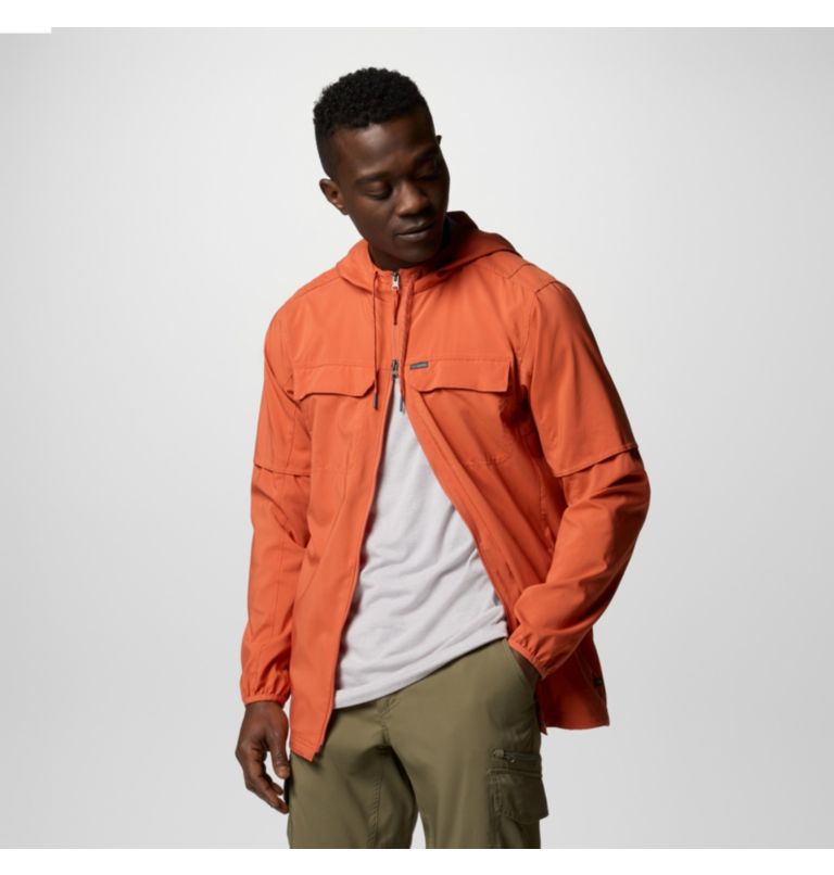 Veste Légère à Capuche Skien Valley Homme, Color: Tuscan, image 3