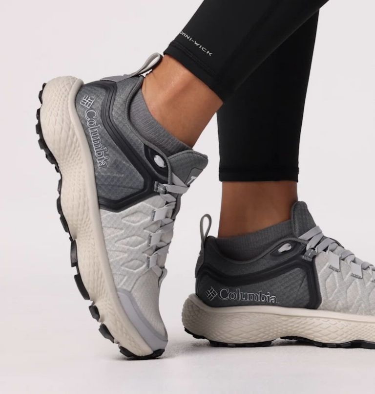 Women's Escape Thrive Titanium Hiking Shoe, Color: Grey Ice, White