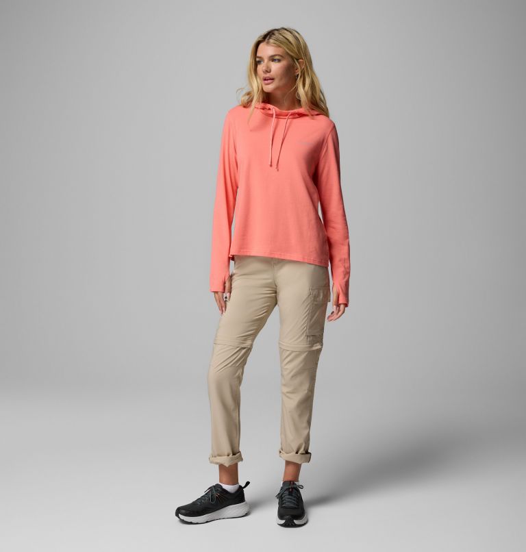 Hoodie Sun Trek Femme, Color: Alpenglow, image 6